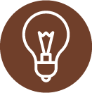 icona della lampadina